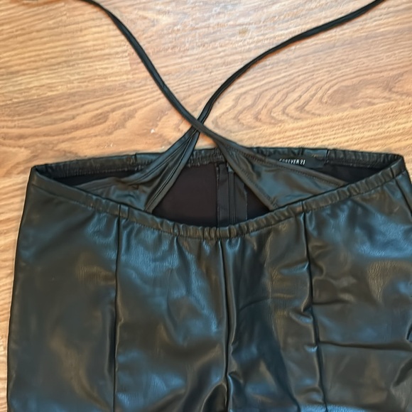 Forever 21 leather pants - Picture 2 of 4